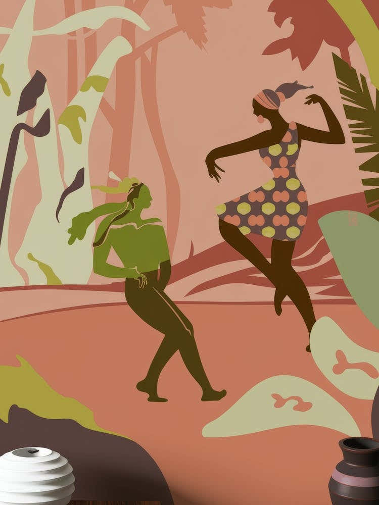 Desert Rhythmic Dance