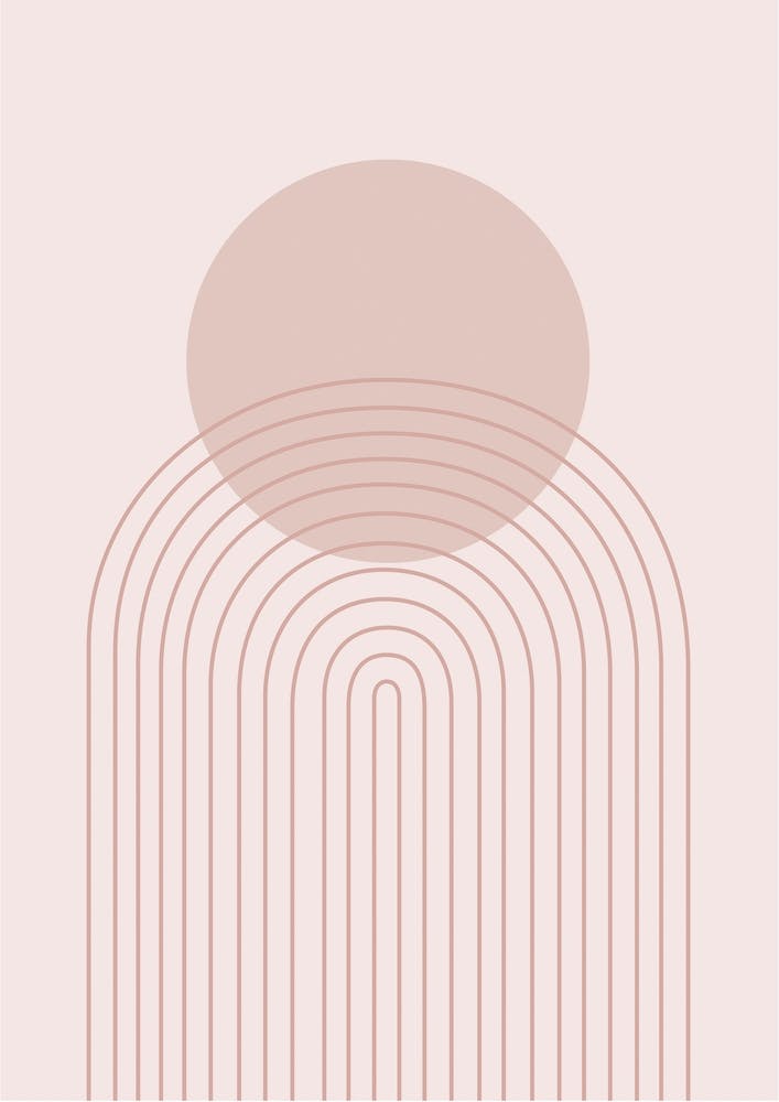 Abstract Rainbow Sunrise One