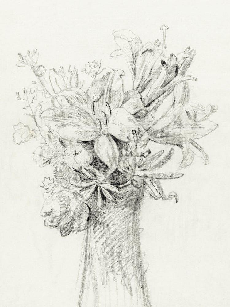 Flowers In A Vase 1, Jean Bernard
