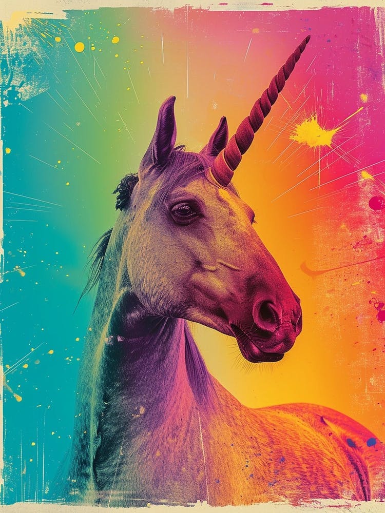 Unicorn Polaroid Inspired 2