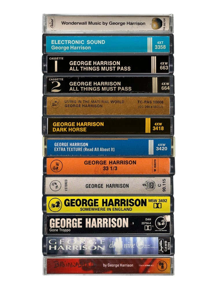 George Harrison - Albums - Cassette Print