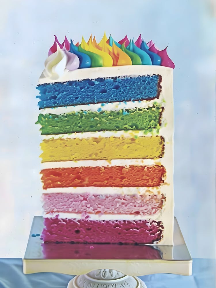 Rainbow Cake 1