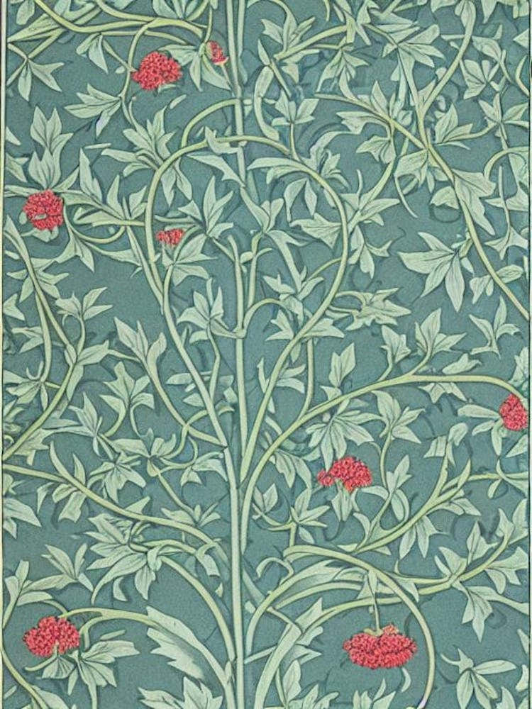 Crimson King Maple 2 tree Vintage Botanical