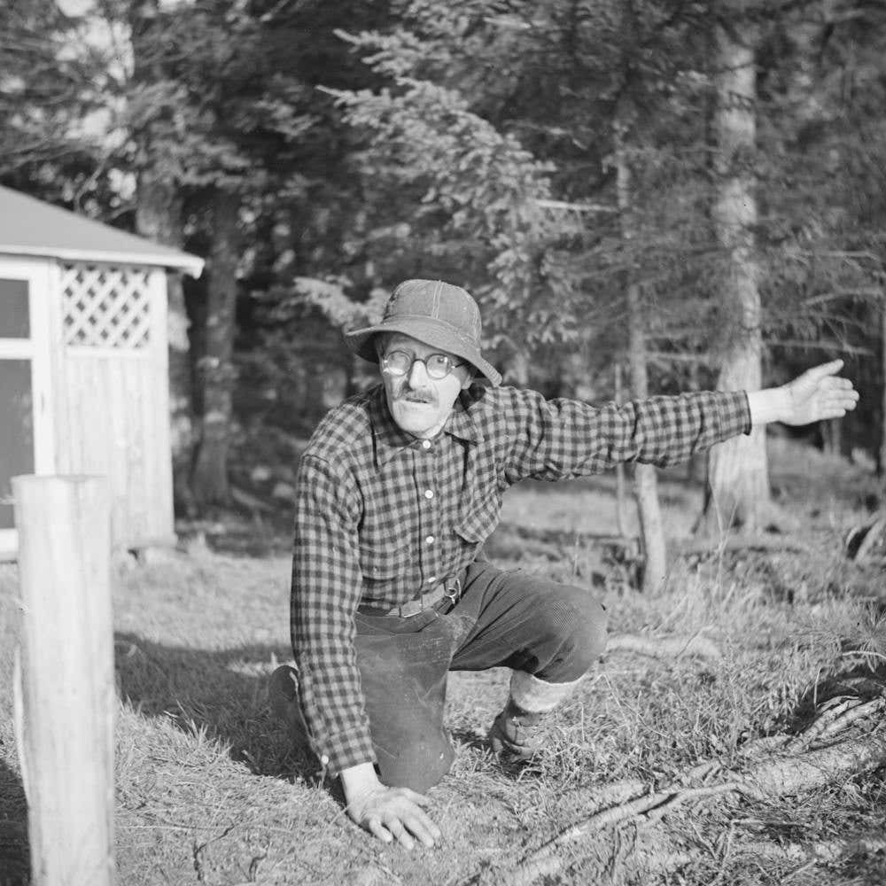 John Today, An Old Miner Now Receiving Six Dollars And Sixty Five Cents A Month On Relief, He Is A Single Shacker In Iron