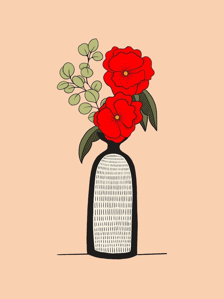 Poppy Vase