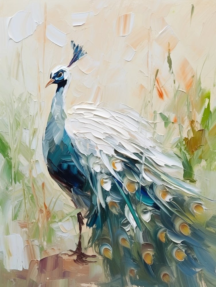 Bird Painting Peacock 4