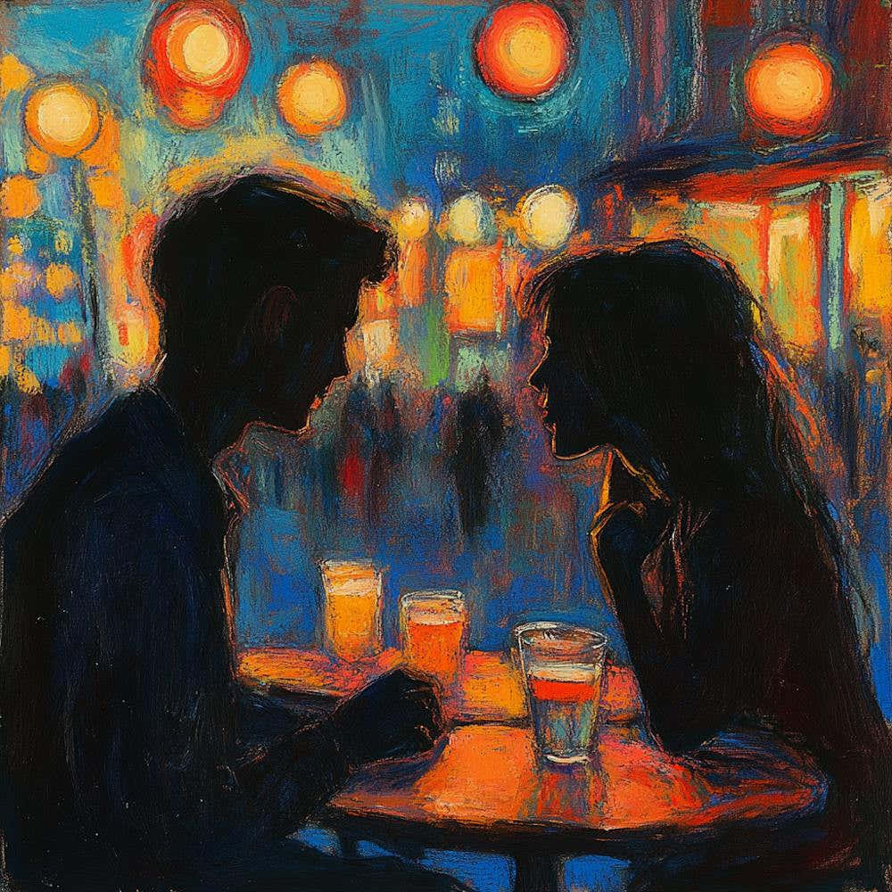 Couple At The Bar