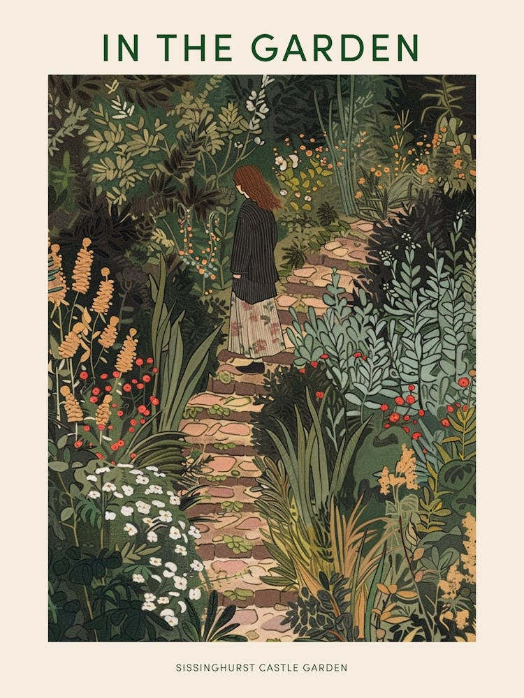 In The Garden Poster Sissinghurst Castle Garden United Kingdom 3