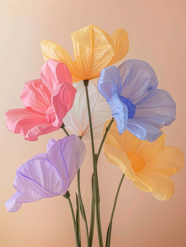 Dreamy Inflatable Flowers Lisianthus