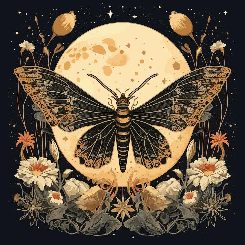 Moth On The Moon