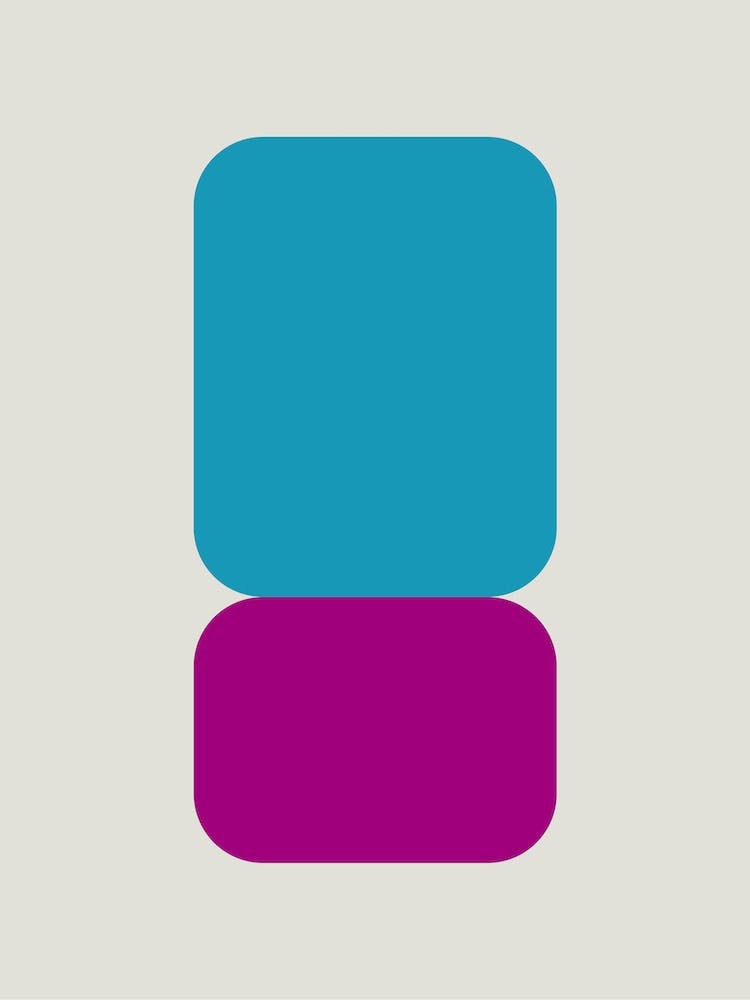 Emphatic Teal Purple