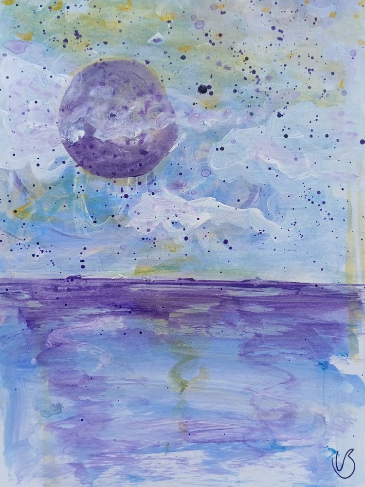 Circle In The Sky - Purples