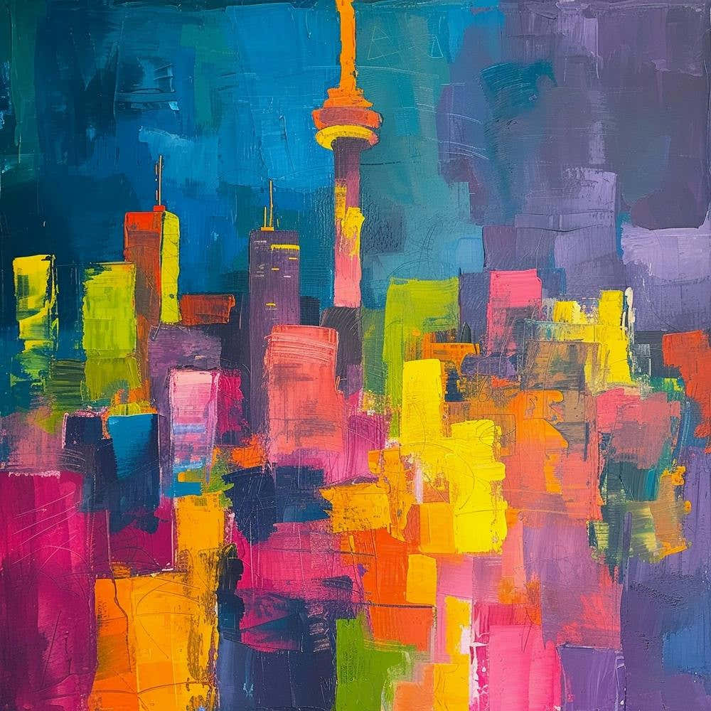 Abstract Travel Collection Toronto Canada 1