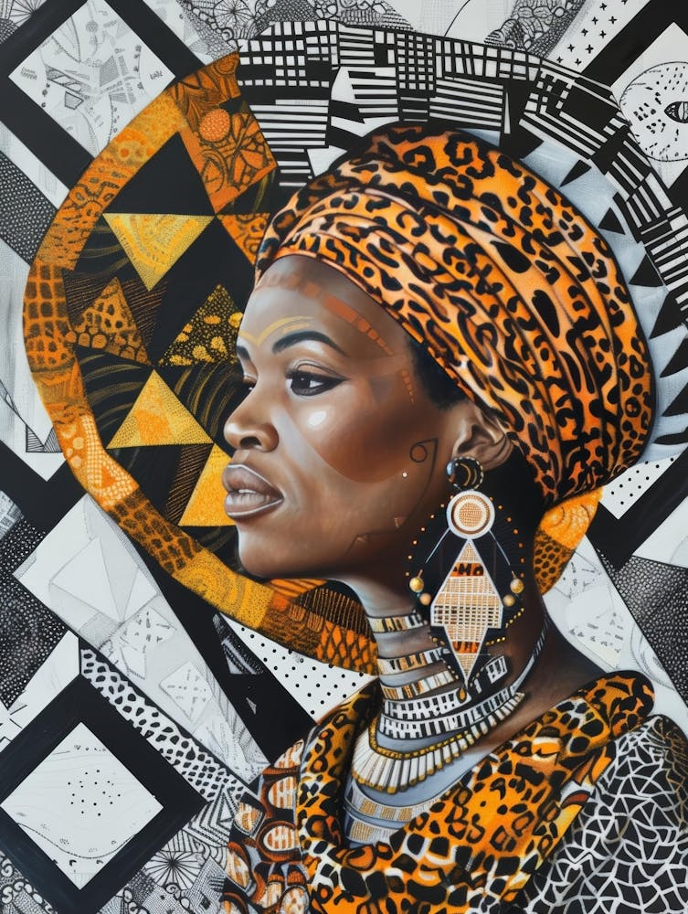 African Woman 107