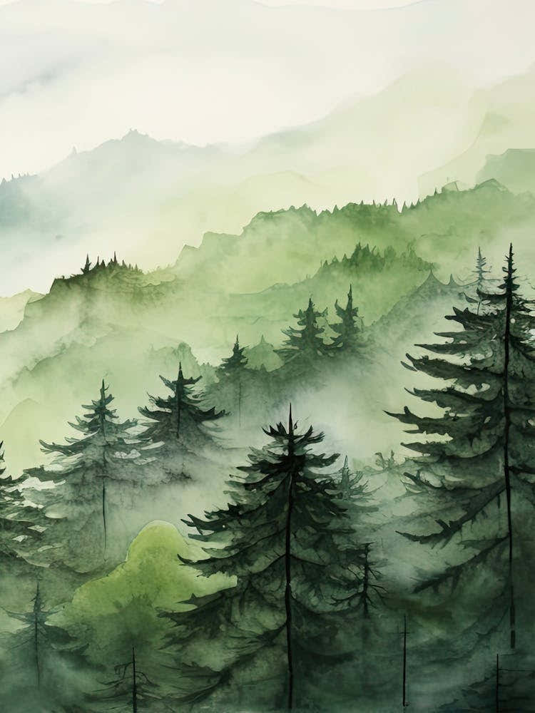 Green Forest Nature Scenery 3