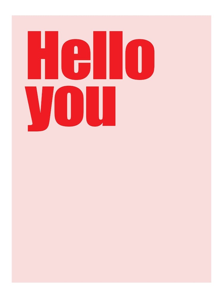 Hello You