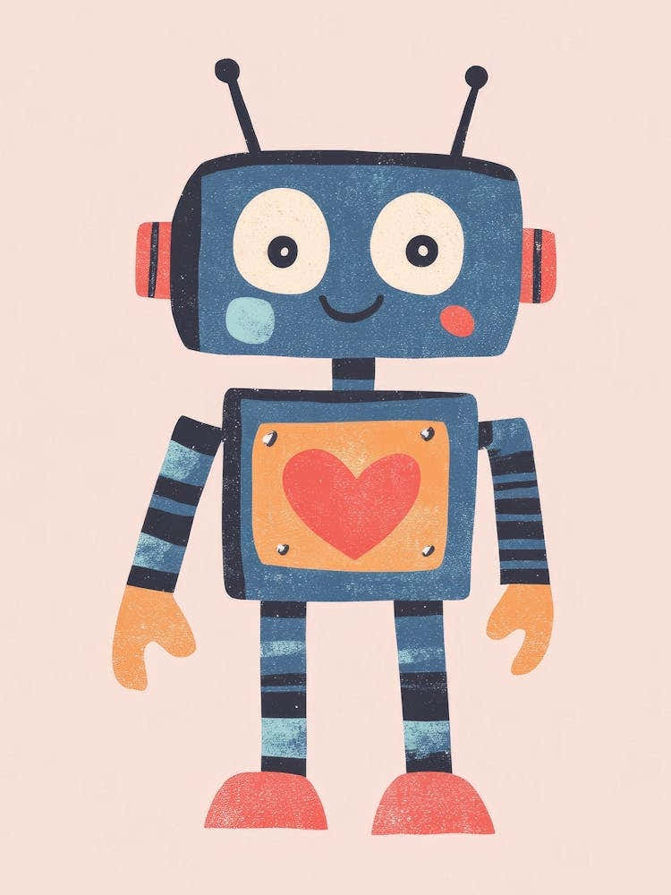 Robot With Heart