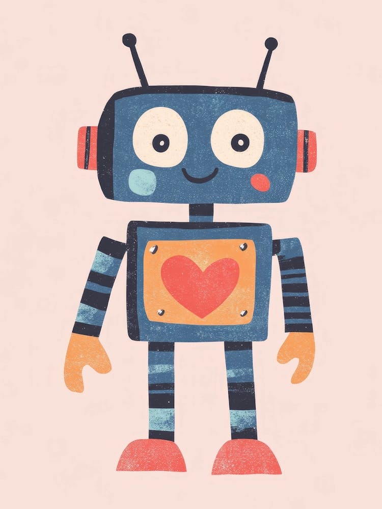 Robot With Heart