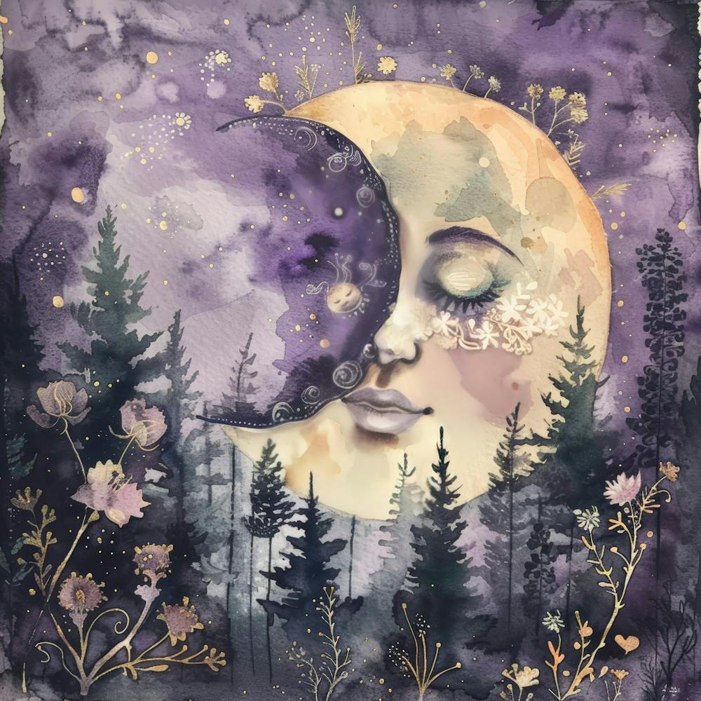 Moon Illustration 2