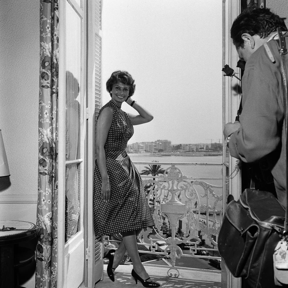Sophia Loren At Cannes Film Festival
