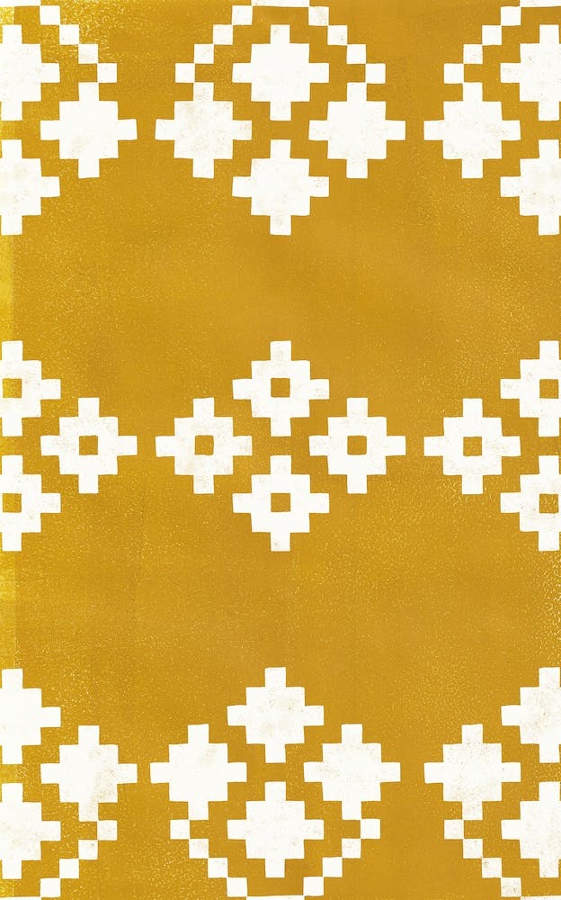 Geometric Pattern Yellow