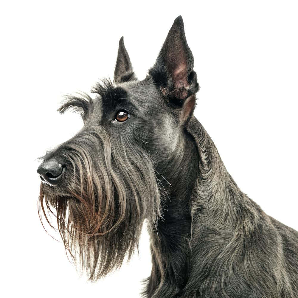 Scottish Terrier Dog Portrait
