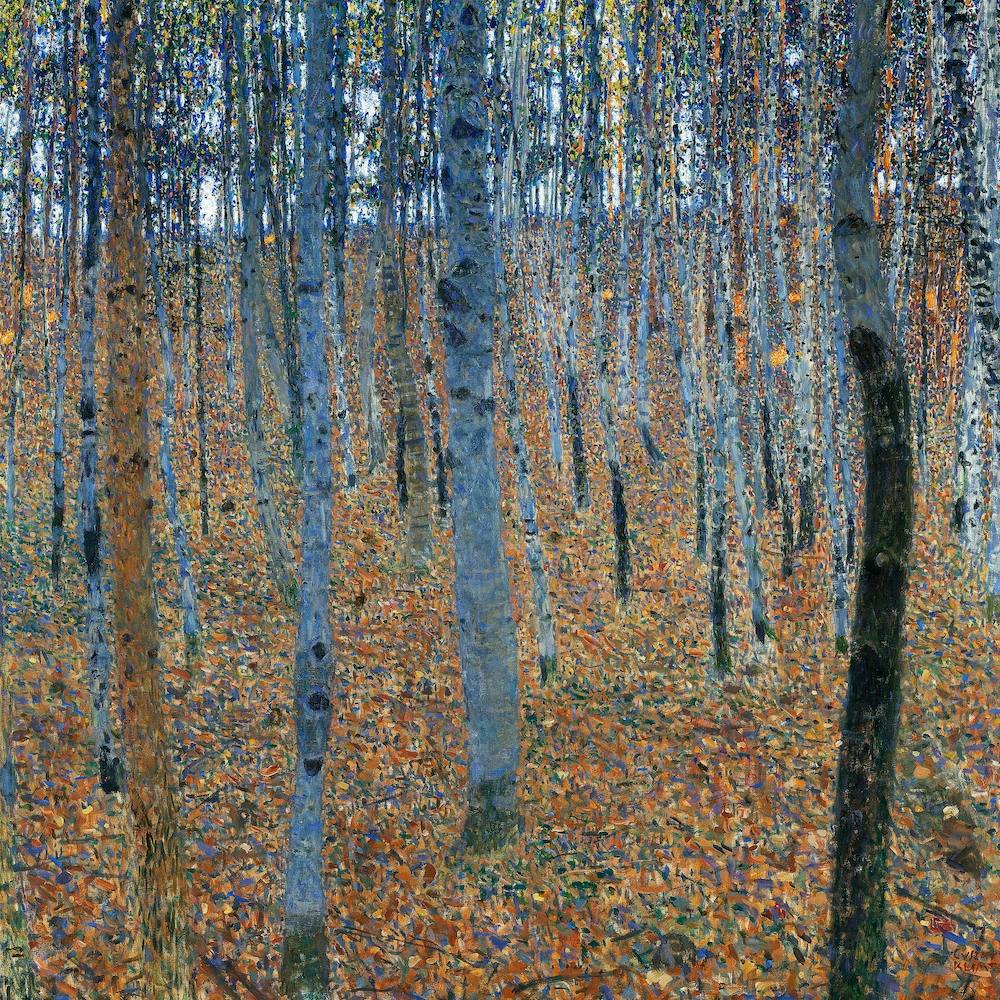 Beech Grove I, Gustav Klimt