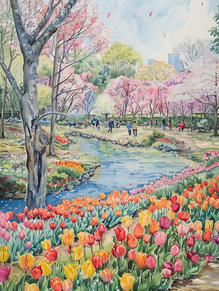 Tulips In Bloom 5