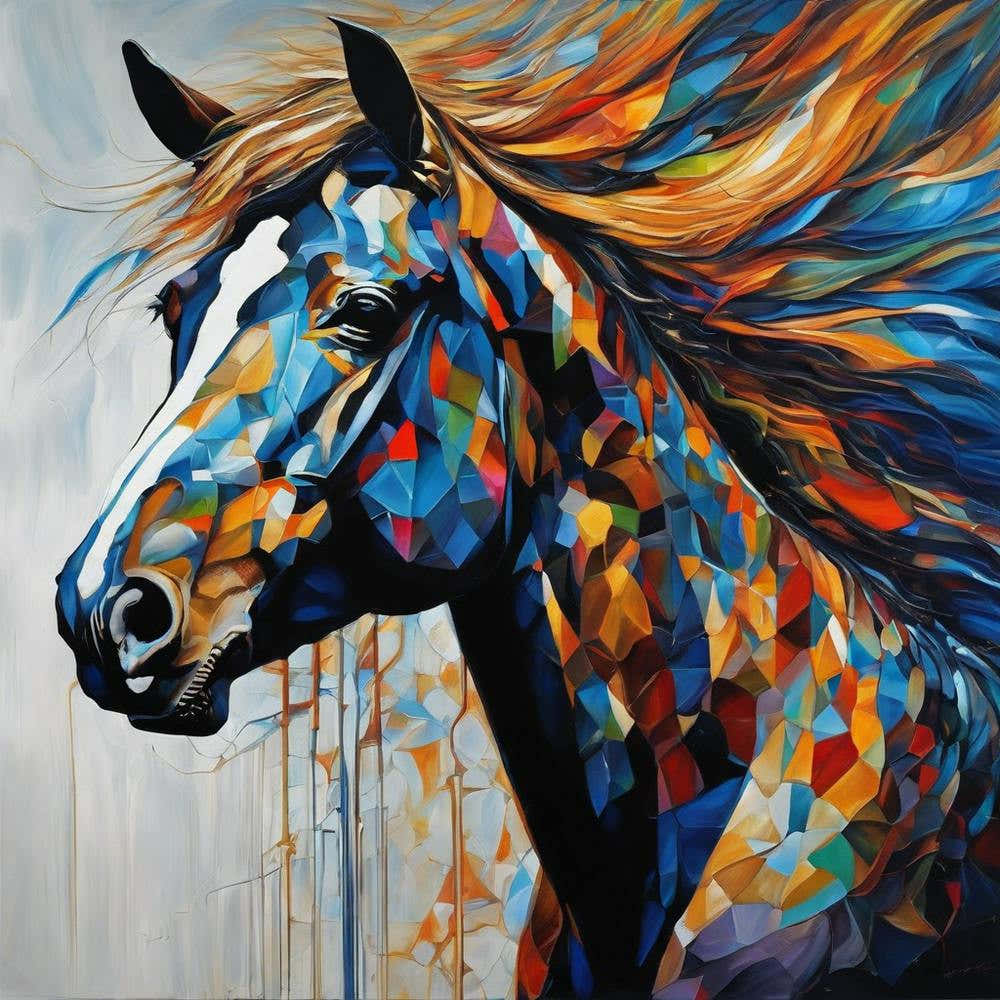 Colorful Horse