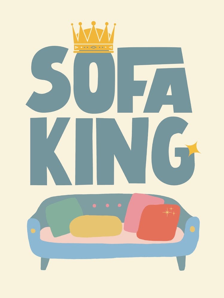 Lounge Wall Art Living Room Wall Art Sofa Print Gaming Print Gamer Gift Fun Wall Art