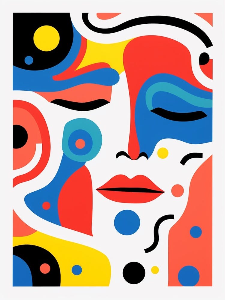 Face Pattern Illustration 2