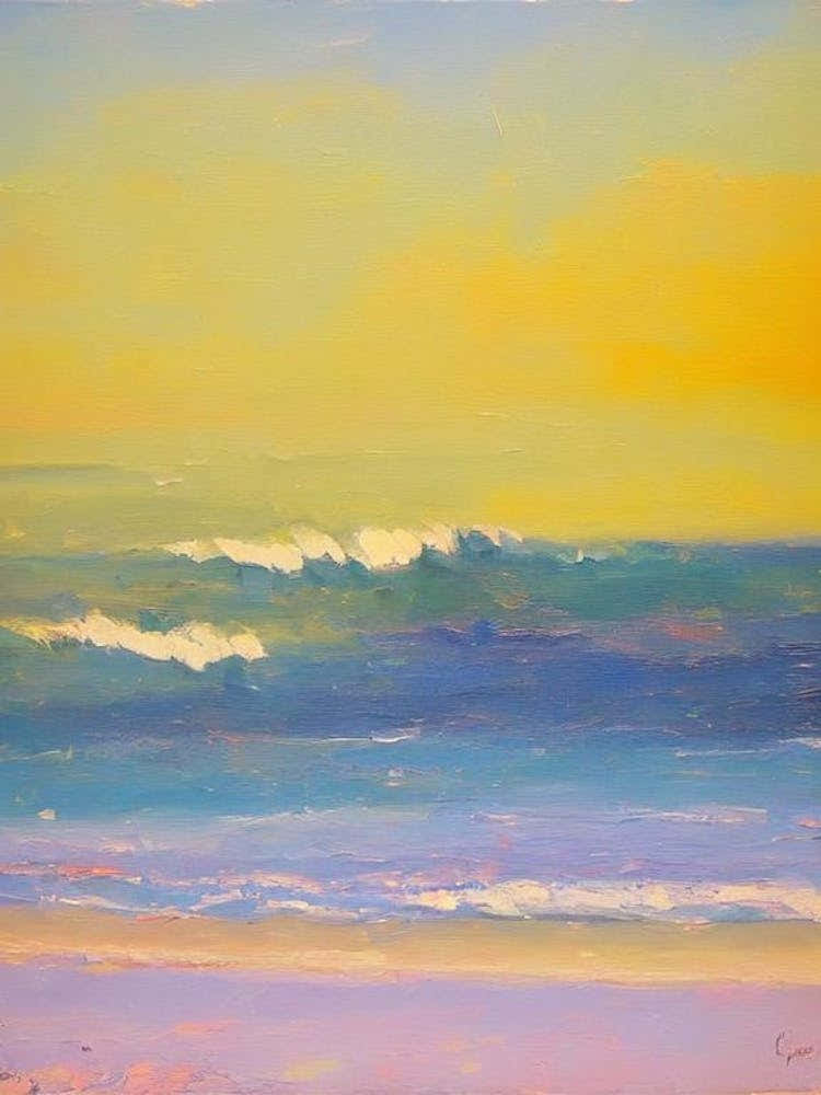 Elafonisi Beach, Crete, Greece Bright Abstract