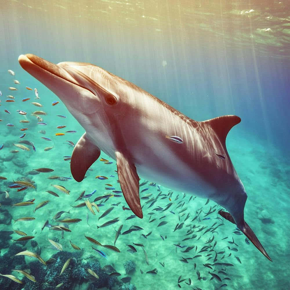 Dolphin In The Ocean