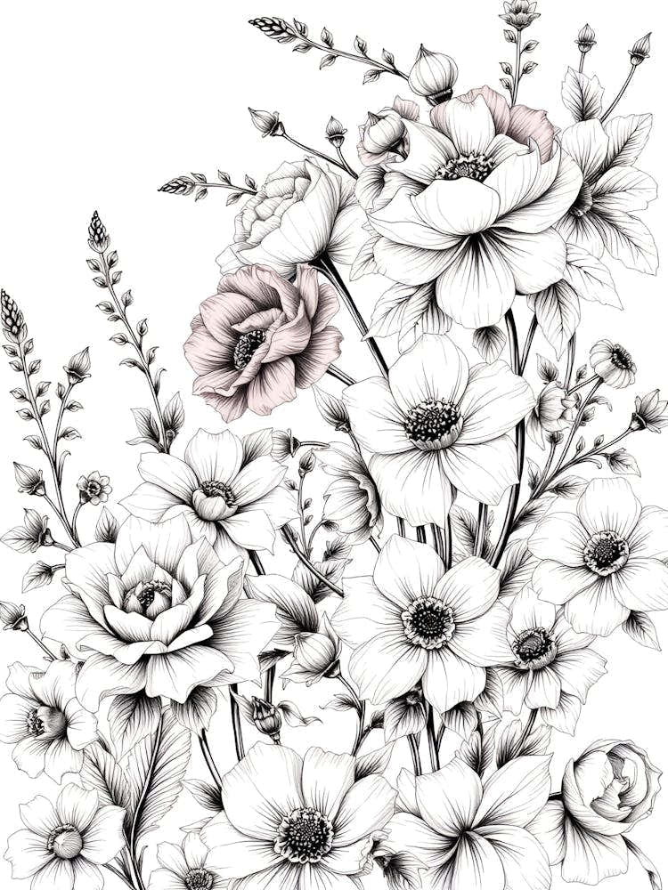 Bouquet Of Flowers 12