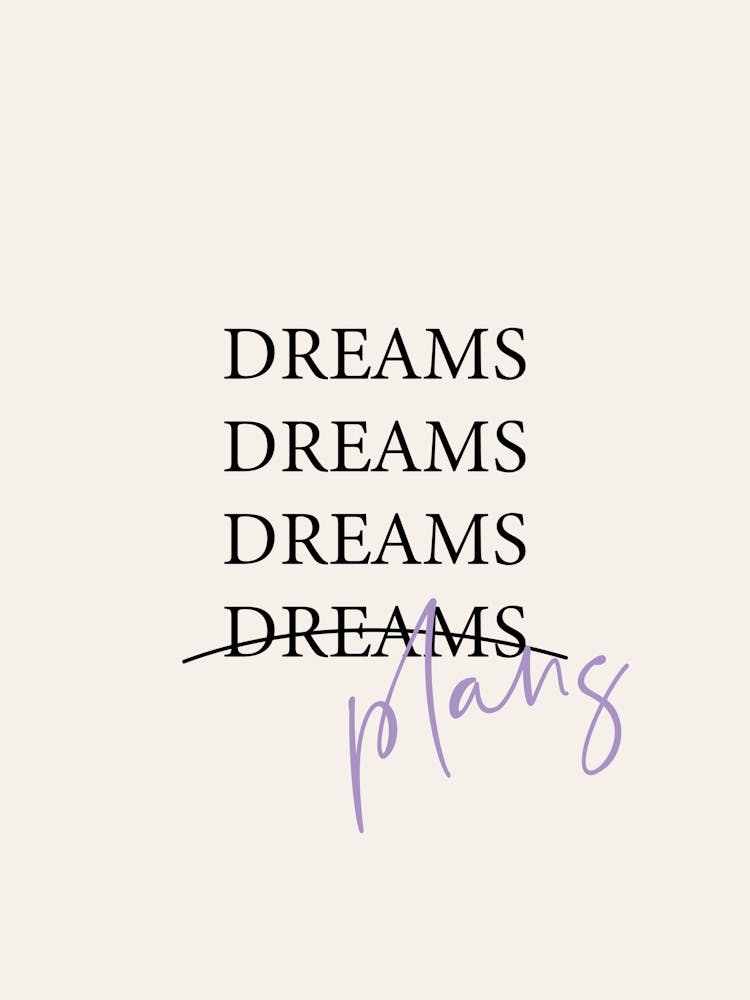 Dreams Plans