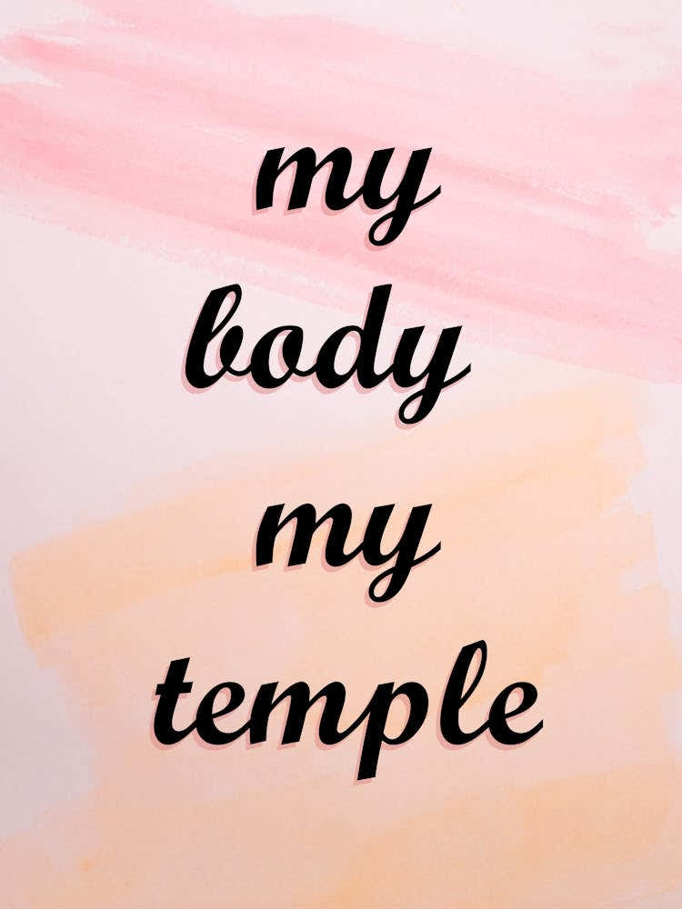 My Body My Temple