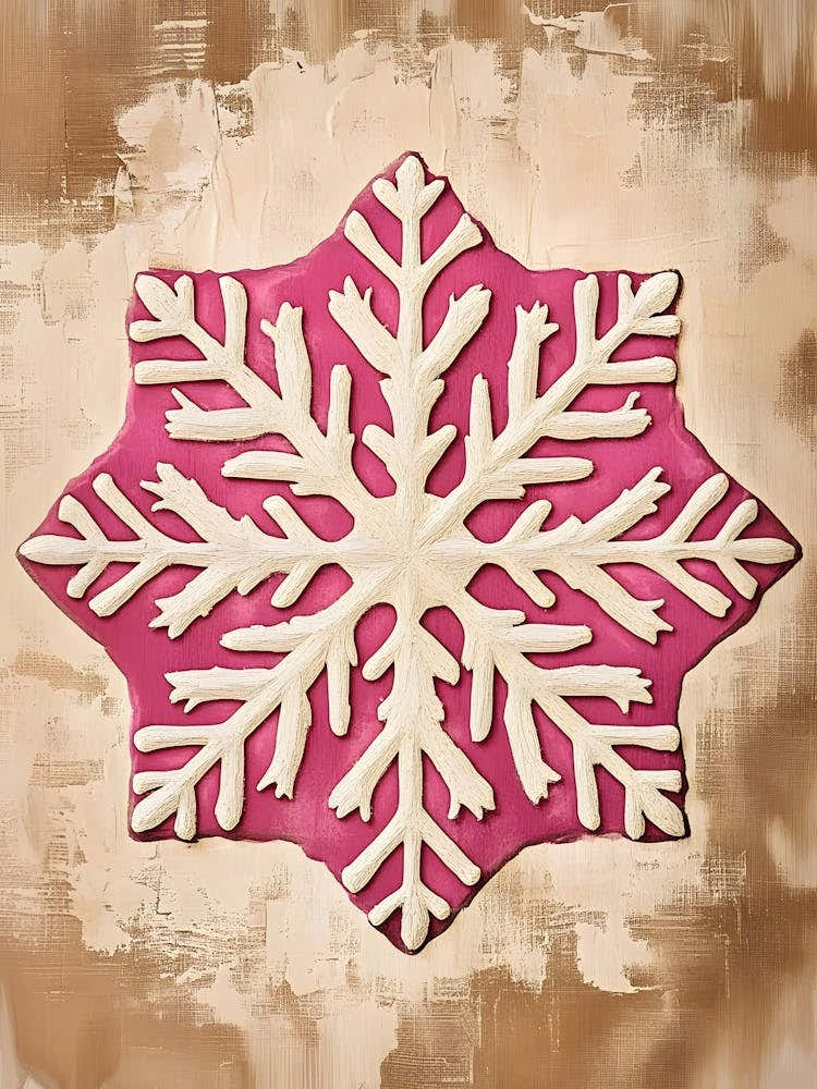 Snowflake Canvas Art