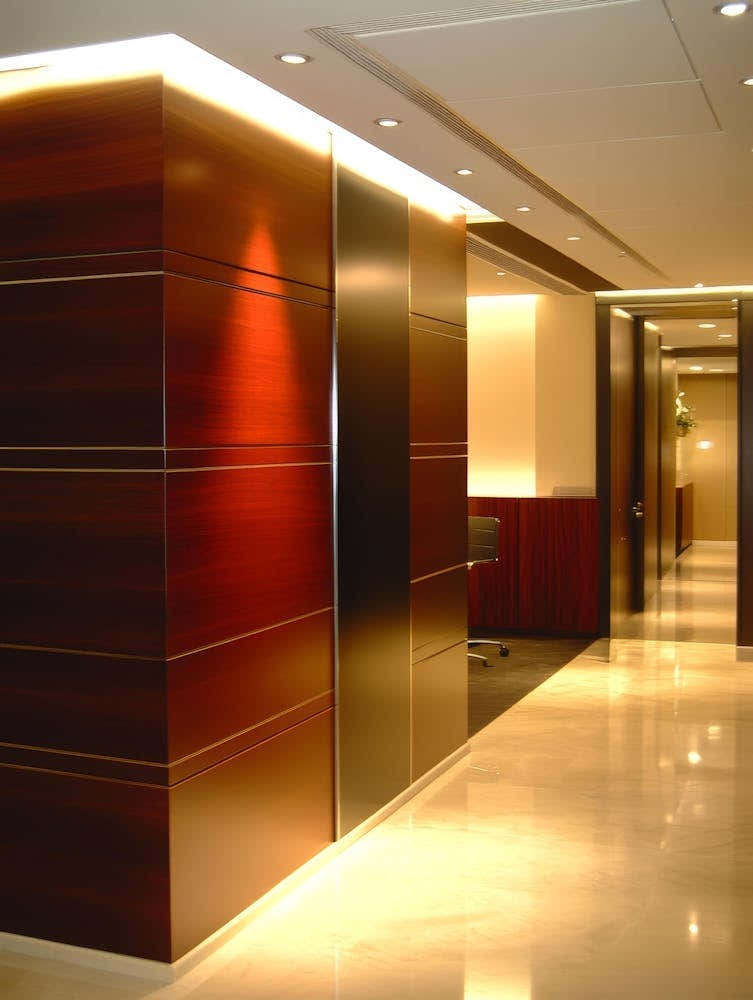 Hallway In An Office