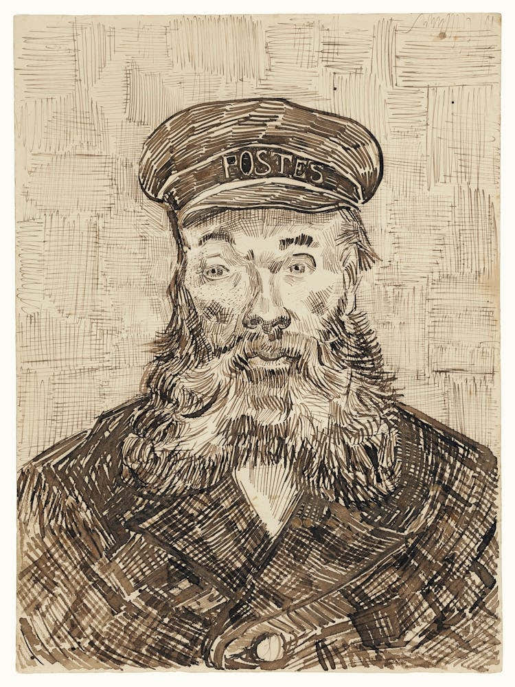 Portrait Of Joseph Roulin (1888), Vincent Van Gogh