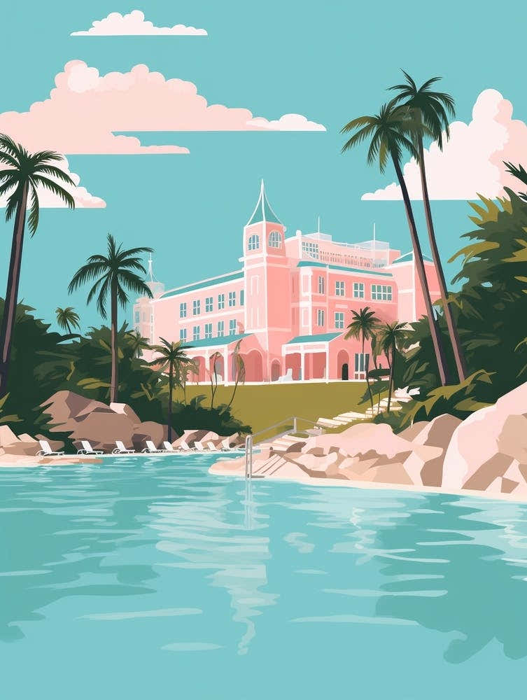 Bermuda 2 Travel Illustration