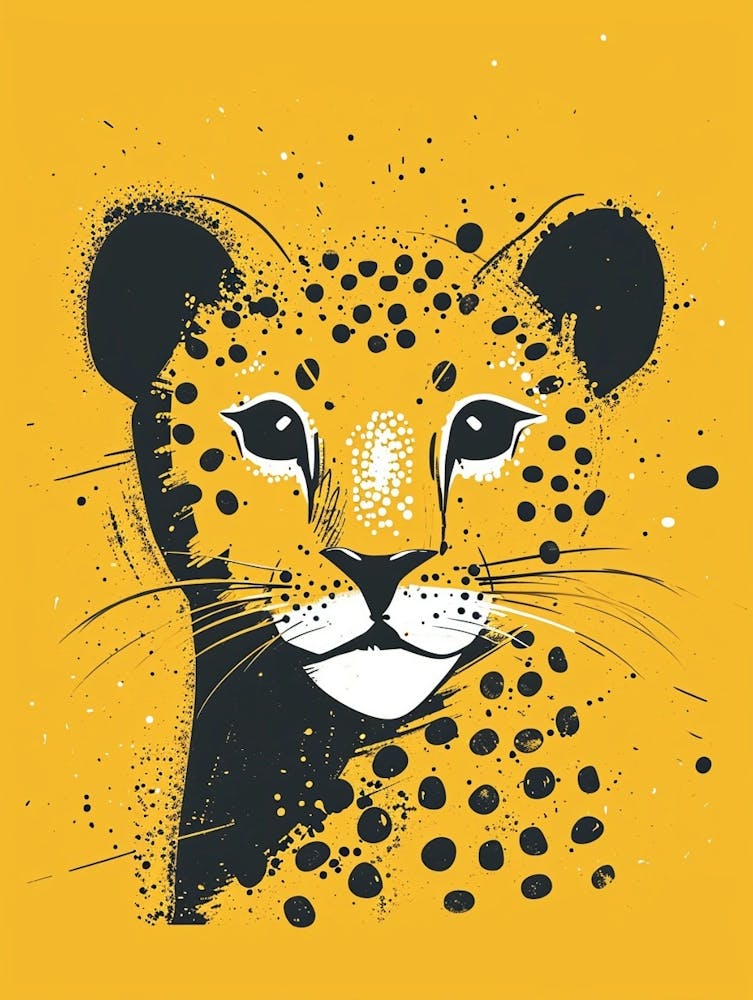 Yellow Mountain Lion 5