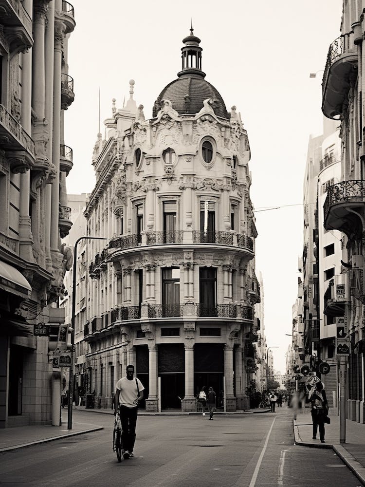 Valencia, Spain, Black And White Analogue Photography 3