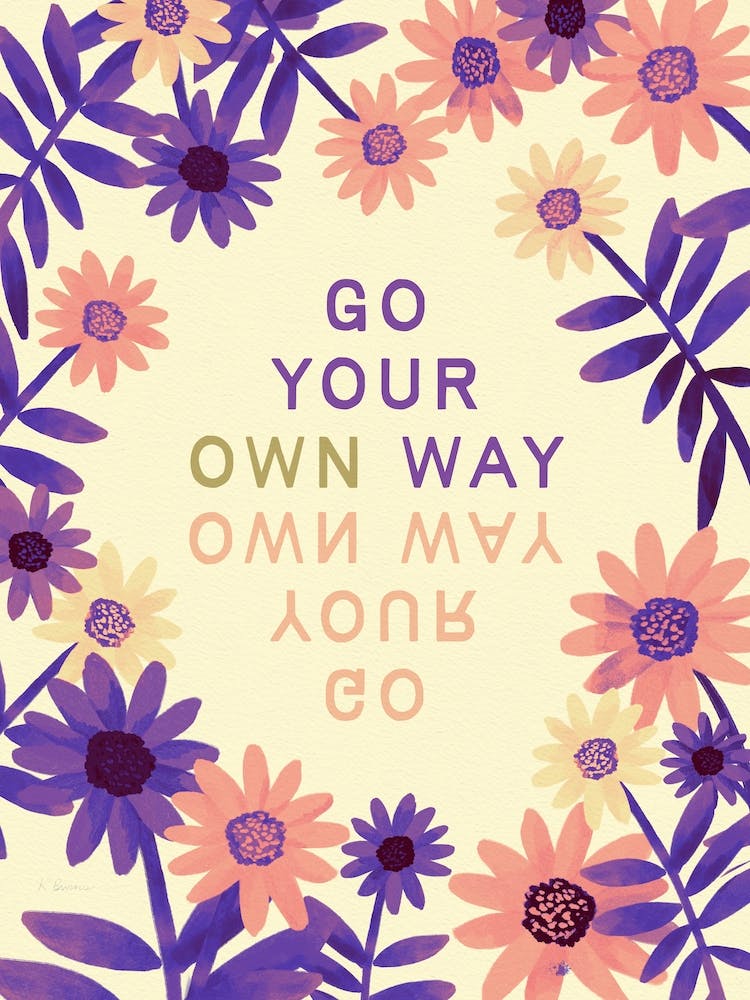 Go Your Own Way - Purple
