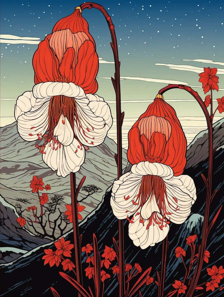 Snowdrop Flowers Landscape