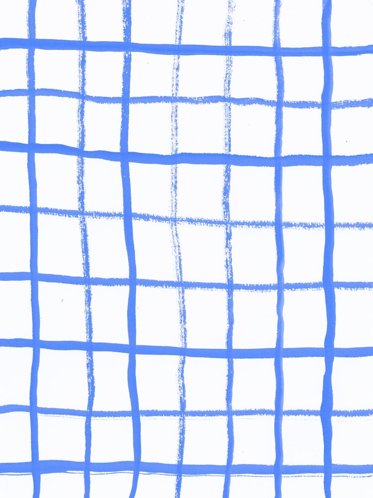 Grid Blue Windowpane