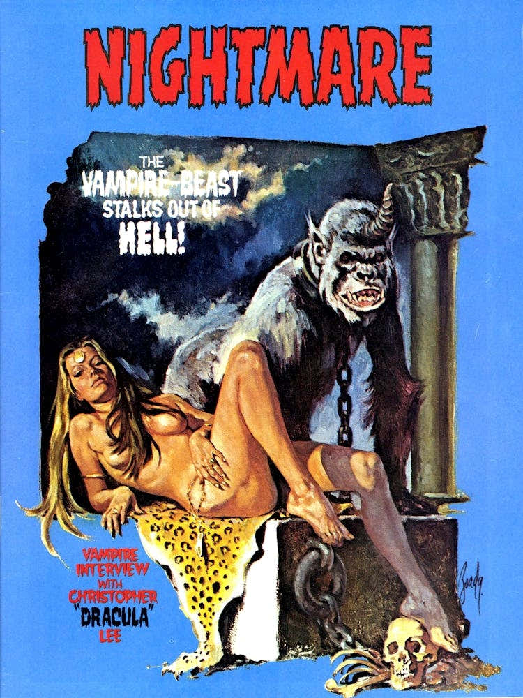 Nightmare, Horror Sexy Movie Poster