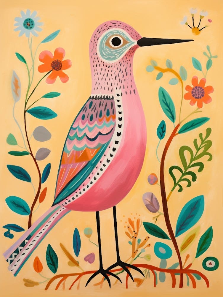 Pink Scandi Dunlin 4