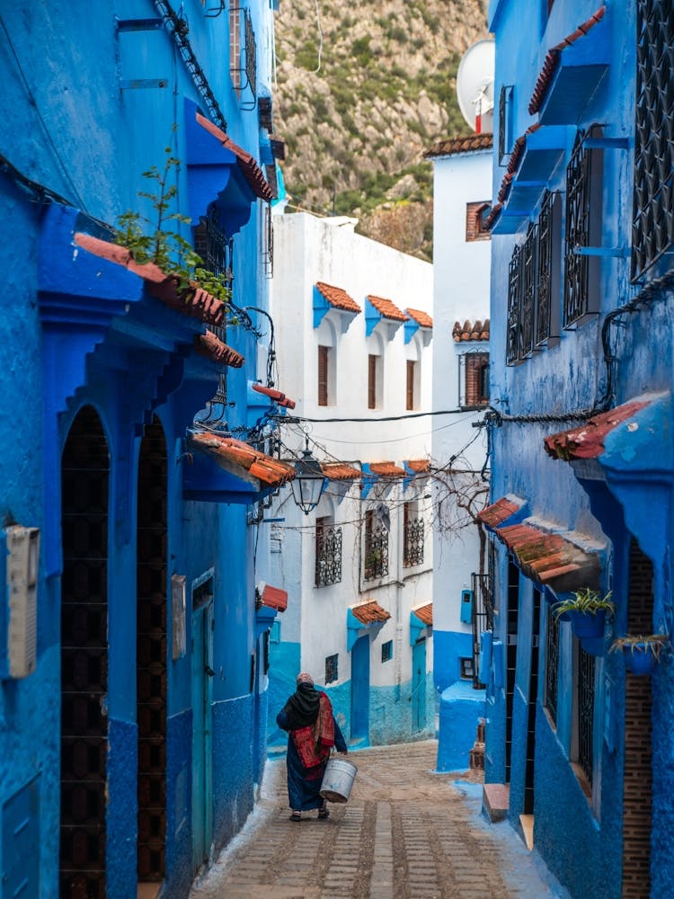 Chefchaouen, the blue city of Morocco | Travel poster