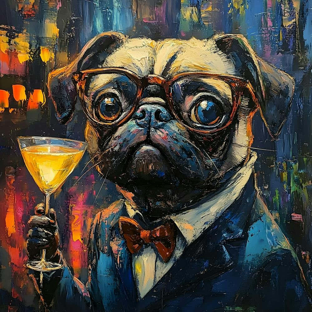 Gentleman Pug 2