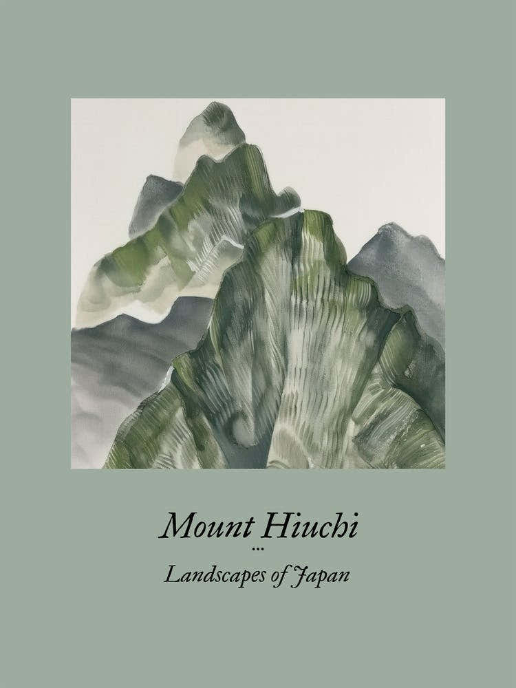 Landscapes Of Japan Mount Hiuchi 94
